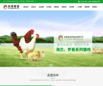 SJZLFMY.com(石家庄乐丰牧业有限公司) Screenshot