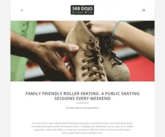 SK8Dojorollerrink.com(Sk8 Dojo Roller Rink) Screenshot