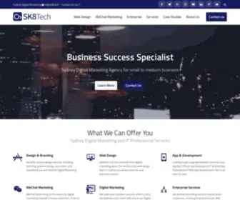 SK8.tech(Branding, Web Design, SEO) Screenshot