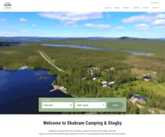 Skabram.se(Skabram Camping & Stugby) Screenshot