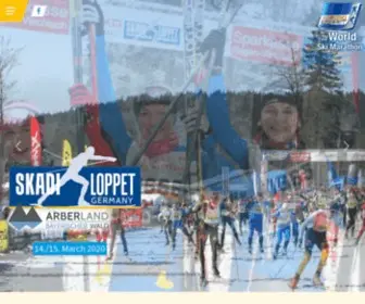 Skadi-Loppet.de(Skilanglauf) Screenshot