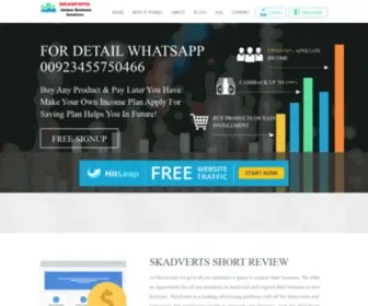 Skadverts.com(SkAdverts Unique Business Solutions) Screenshot