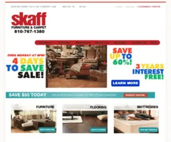 Skaff.com(Skaff Carpet One Floor &amp; Home) Screenshot