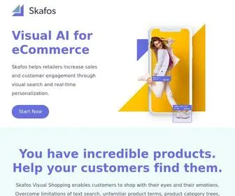 Skafos.ai(Visual Search and Personalized Shopping //) Screenshot