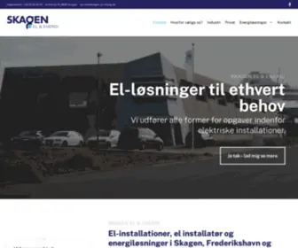 Skagen-EL-Energi.dk(Skagen El & Energi A/S) Screenshot