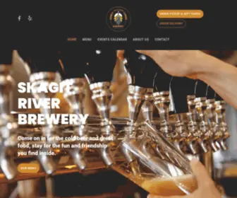 Skagitbrew.com(Skagit River Brewery offers 24 taps of beers for you to choose from. Our restaurant) Screenshot