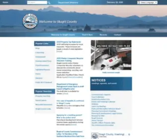 Skagitcounty.net(Skagit County Government) Screenshot