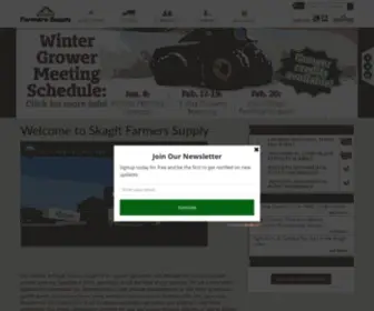 Skagitfarmers.com(Our mission at Skagit Farmers Supply) Screenshot