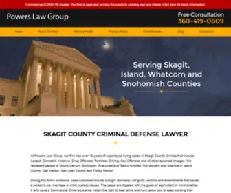 Skagitvalleylaw.com(Skagit County Criminal Defense Lawyer) Screenshot