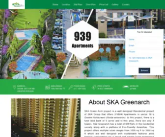 Skagreenarch.net.in(SKA Greenarch Greater Noida(W)) Screenshot