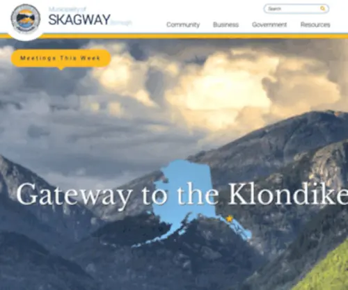 Skagway.org(Municipality of Skagway Borough Alaska) Screenshot