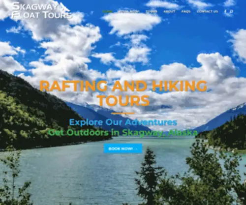 Skagwayfloat.com(Skagway Float Rafting and Hiking Tours) Screenshot