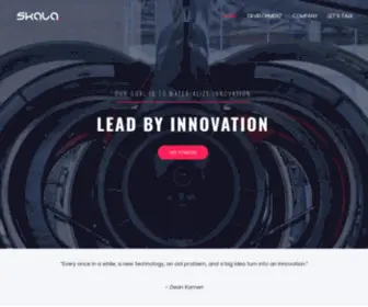 Skalagroup.com.mx(Lead by Innovation) Screenshot