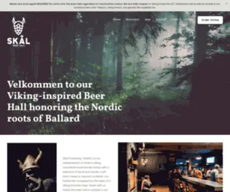 Skalballard.com(Skål) Screenshot