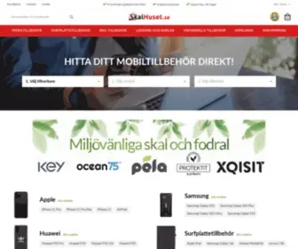 Skalhuset.se(Mobilskal, mobilfodral &amp; mobiltillbehör) Screenshot