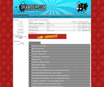 Skambek.com Screenshot