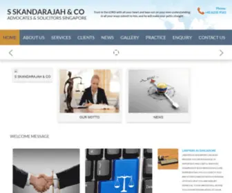 Skandarajahlaw.com.sg(Best law firms) Screenshot