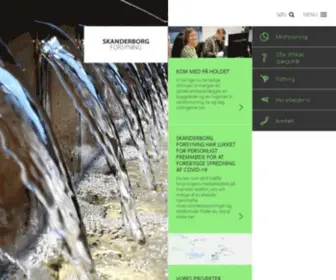 Skanderborgforsyning.dk(Forside) Screenshot