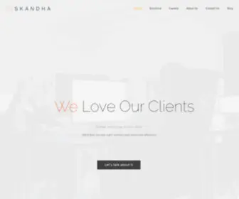 Skandhaconsulting.com(Best Employment Hiring & Recruitment Services in India) Screenshot