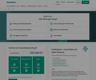 Skandia.com(Sparande, försäkring & bolån) Screenshot