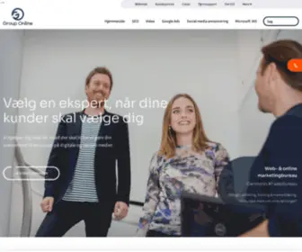 Skandiaweb.dk(Skandiaweb Webbureau) Screenshot