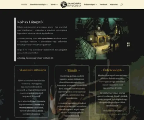 Skandinav-Mitologia.hu(Főoldal) Screenshot