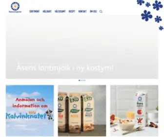 Skanemejerier.se(Skånemejerier) Screenshot