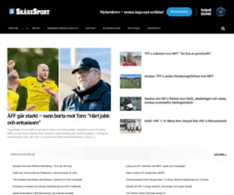 Skanesport.se(Skånesport) Screenshot