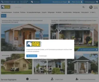 Skanholz-Onlineshop.de(Das gesamte Skan Holz Sortiment jetzt kaufen) Screenshot