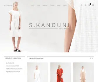 Skanouni.com(The S.Kanouni Brand) Screenshot