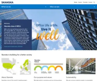 Skanska.ro(Skanska Romania) Screenshot