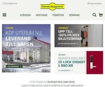 SkanskabyggVaror.se(Skånsk bygghandel) Screenshot