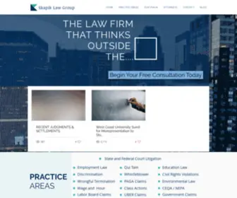 Skapiklaw.com(SkapikLawGroup) Screenshot