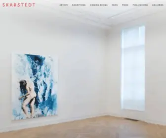 Skarstedt.com(Skarstedt Gallery) Screenshot