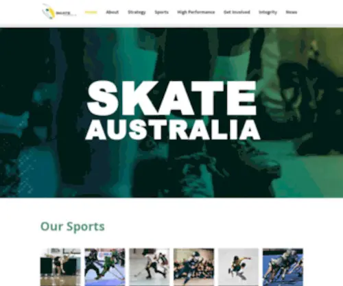 Skateaustralia.org.au(Skate Australia) Screenshot