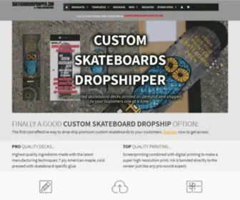 Skateboarddropshipper.com(CUSTOM SKATEBOARD DROPSHIPPER) Screenshot