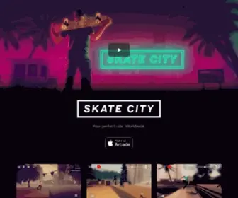 Skatecitygame.com(Skate City Game) Screenshot