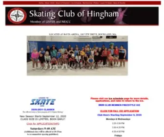 Skateclubhingham.org(Skating Club of Hingham) Screenshot