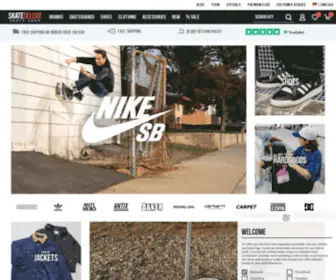 Skatedeluxe.com(SKATEDELUXE Skateshop) Screenshot