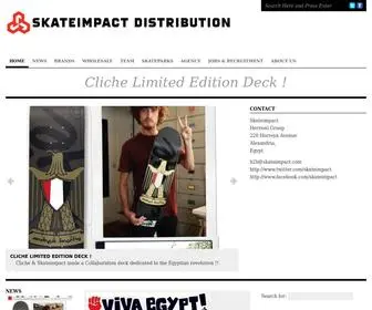 Skateimpactdist.com(Skateimpact Distribution) Screenshot