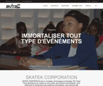 Skatek.net(Page d'accueil) Screenshot