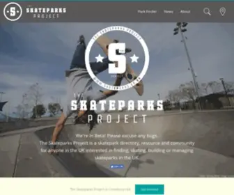 Skateparks.co.uk(The Skateparks Project) Screenshot