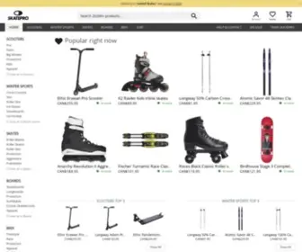 Skatepro.ca(SkatePro) Screenshot