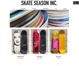 Skateseason.com(Skate Season Distribution) Screenshot