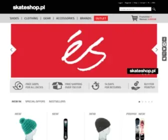 Skateshop.pl(Deski snowboardowe) Screenshot