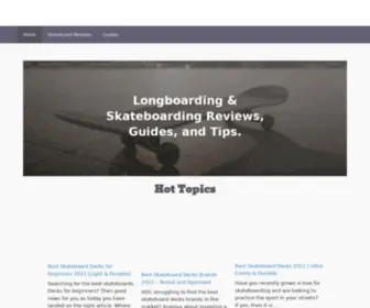 Skatetutor.com(A Skateboarding Blog) Screenshot