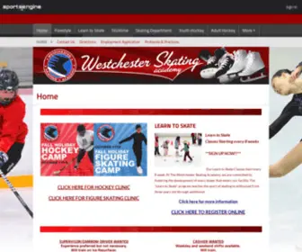 Skatewsa.com(Westchester Skating Academy) Screenshot