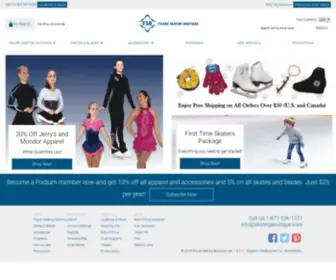 Skatingboutique.com(Figure Skating Store) Screenshot