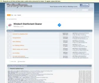 Skatingforum.co.uk(UK Ice Skating Forum) Screenshot