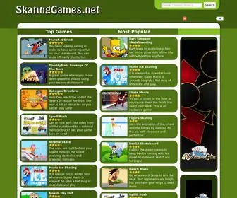 Skatinggames.net(Skating Games) Screenshot